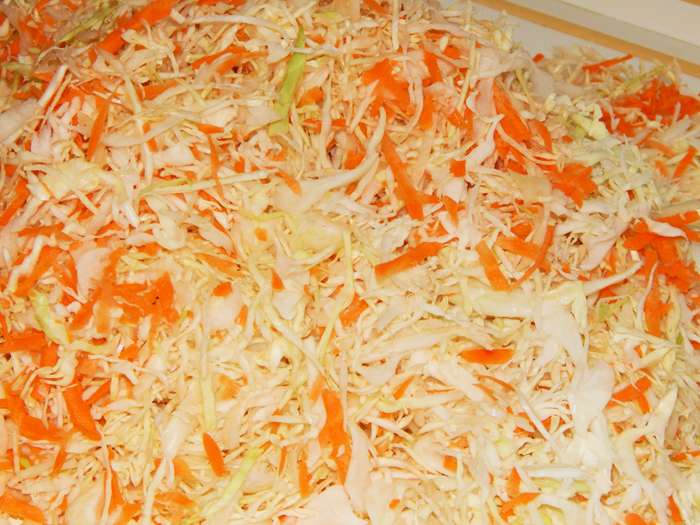 классическая квашеная капуста