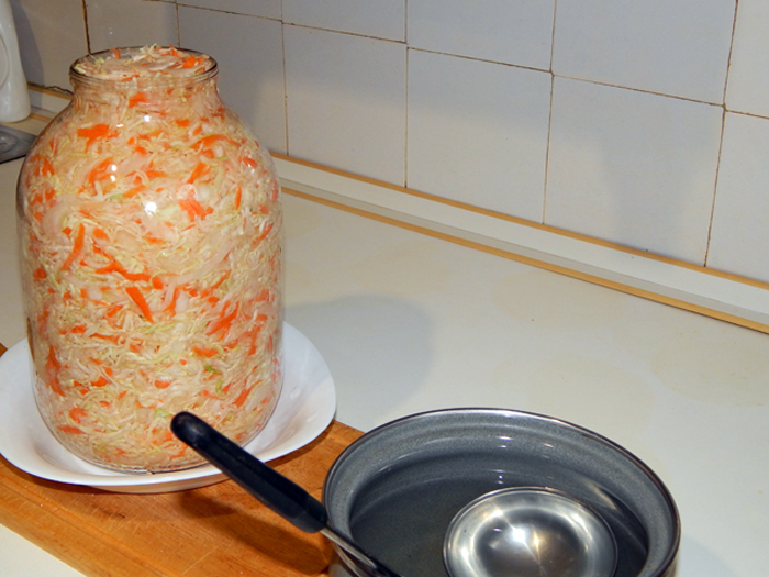 классическая квашеная капуста рецепт