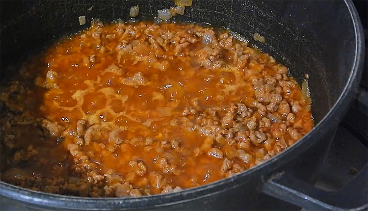 картошка с фаршем рецепт