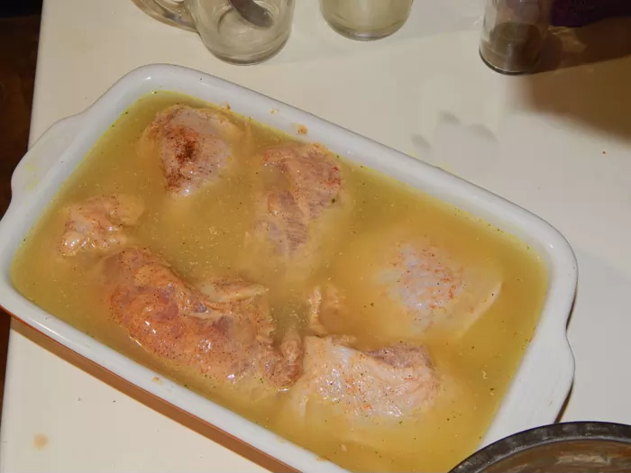 курица на рисе в духовке