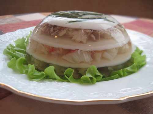 заливное из курицы