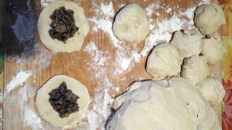 пирожки с мясом пошаговый рецепт