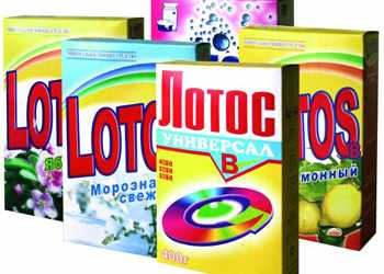 стиральный порошок лотос