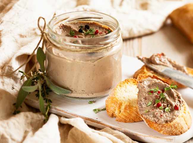 Паштет из куриной печени в мультиварке