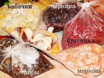 Что можно заморозить на зиму?
