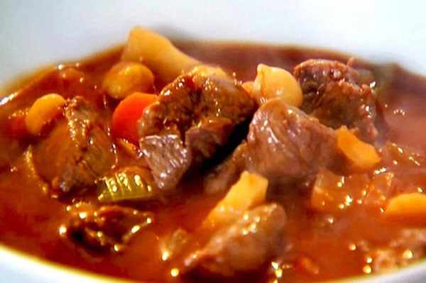 Свинина с овощами