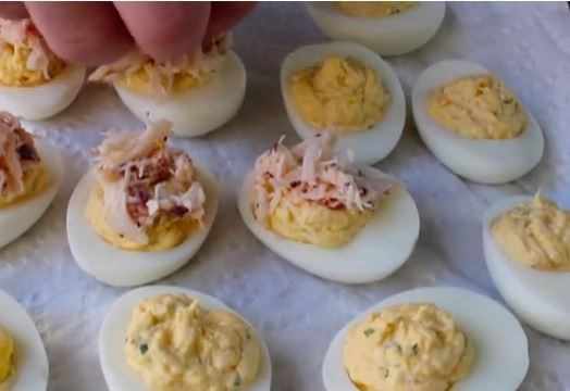закуска из яиц рецепт