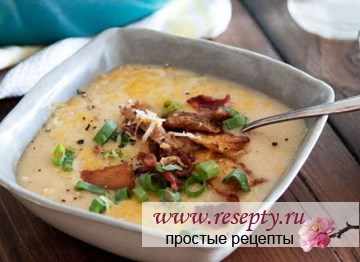 Похлебка со шкварками