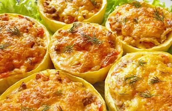 фаршированные кабачки
