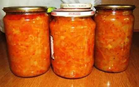 Салат из кабачков