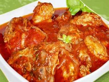 Чахохбили из кур (или из баранины)