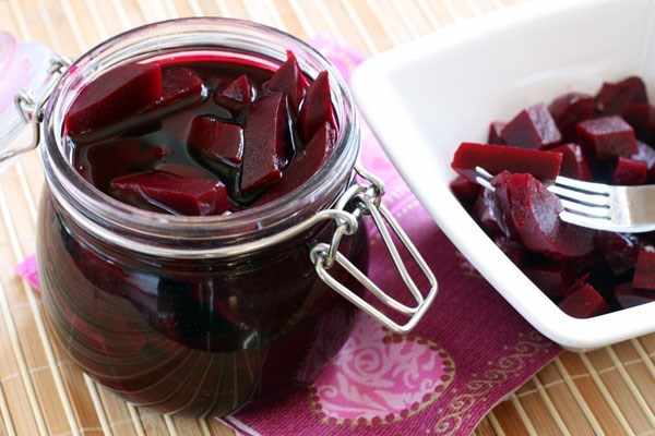 Свекла маринованная.