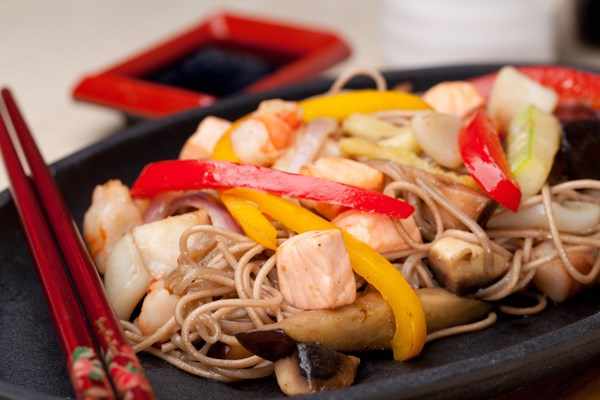 гречневая лапша WOK